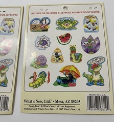 Scrap-Ease Critters 53812 Cut-Out Theme Packs What’s New Insects Lot Of 2