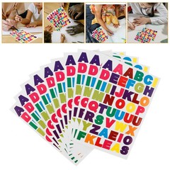 10 Sheet Colorful Letter Stickers Alphabet Stickers Small Letter Stickers