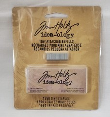 Tim Holtz Idea-ology Tiny Attacher Stapler Refills 1550 #TH92801 1/8 x 1/4 New