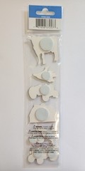 Farm Animals Barn Tractors 3D Scrapbooking Stickers By Paper House