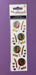 Mrs. Grossman’s Limited Edition Lollipops And More Stickers – 2 Sheets, NIP!