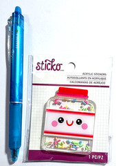 Confetti Shaker Sticko Stickers Scrapbooking Card Making Journal Planner