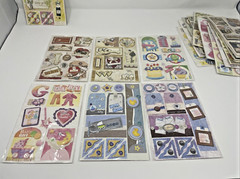 3D Create and Craft Card and Scrapbook Toppers a Variety of Subjects Nearly 200