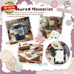 540 PCS Vintage Floral Scrapbook Supplies & Scrapbook Stickers Junk Journal Supp