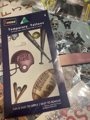 NEW LOT SCRAPBOOKING STICKERS , DIE CUTS , RUB ONS & TATTOOS. Roughly 40-50pcs