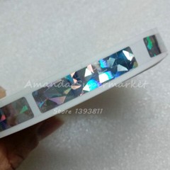 1000 HOLOGRAM SCRATCH OFF STICKERS LABELS TICKETS PROMOTIONAL FAVORS 8mm x 40mm
