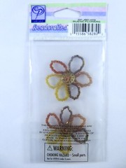 Scrapbooking Items Puffy Stickers Fruit Brads Beaded Flowers 3D Mixed Lot New