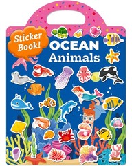 Toddler & Kids Reusable Sticker Book & Stickers – Travel Craft Fun Activity Gift