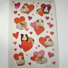 American Greetings Valentines Sticker Lot Hearts Cupid Love Crafts Scrapbooking