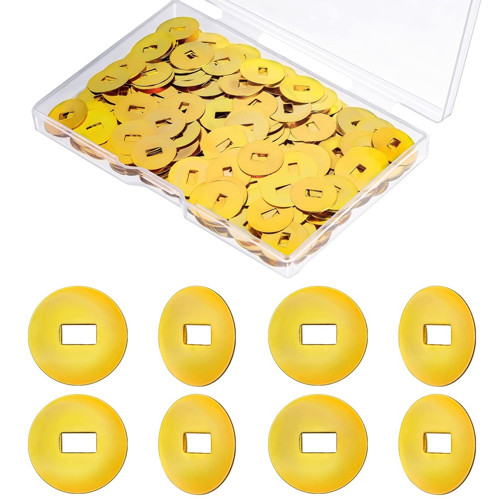 500 Pcs Brass Washers for Paper Fastener Brass Fasteners Scrapbooking Brads roun