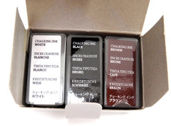 Creative Memories Lot of 6 Chalking Ink White Black Brown Red Plum Green Sealed
