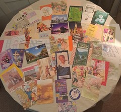 Junk Journal Ephemera Card Making Lot (C) Nice Colorful Mix
