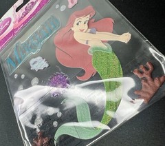 Disney Princess Ariel Little Mermaid Scrapbook Dimensional Stickers Shells 20Pcs