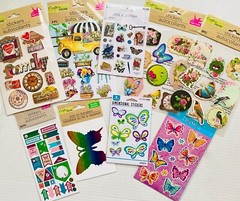 Huge Lot Stickers Kit Set Planner Craft Scrapbook Variety Of SUPPLIES | 979+