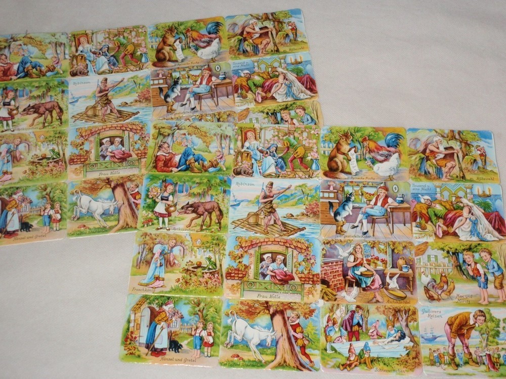 PZB Germany Classic Children’s Story Book Paper Scrap Reproduction