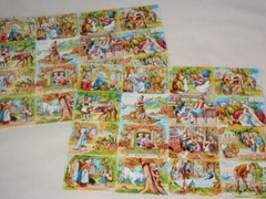PZB Germany Classic Children’s Story Book Paper Scrap Reproduction