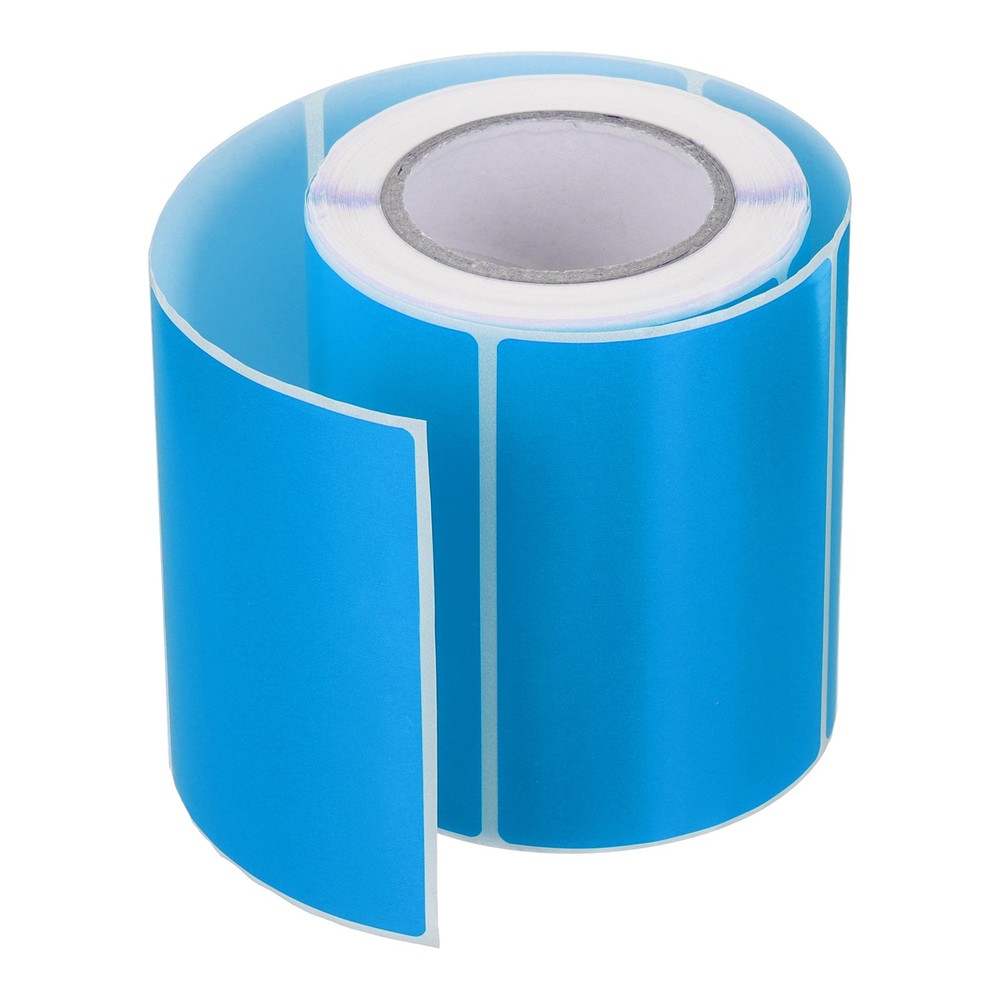 250 Per Roll 2×3″ Rectangle Inventory Color Coding Labels Blue 1 Roll