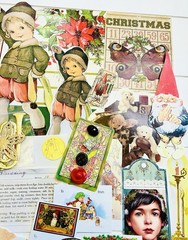 VTG Christmas Ephemera Junk Journaling Victorian Elf Fairy Crafting Pack 70 Pcs