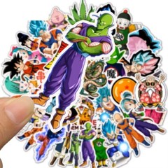 Dragonball Z Anime Stickers 50 Piece Pack Sticker Decals Decal Merch Waterproof