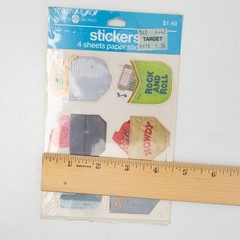 1983 AGC Pockets Stickers Designer Jeans Pocket Original Unopened Package USA