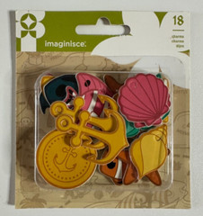 Imaginisce Foam Sticker Charms-Pirate Themed Birthday Coins-Read Description,