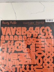 Rusty Pickle Orange Costume Party Alphabet Stickers Scrapbooking Crafts Deco Art