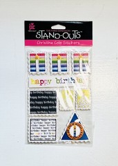 Provo Craft The Third Dimension Stands-Out Stickers