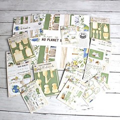 Scrapbook Cardstock Paper Pack Pads Chipboard Tags Embellishment 6×6 12 x 12 Lot