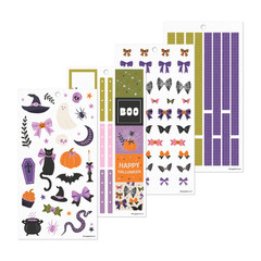 The Happy Planner- Halloween Vibes Value Stickers