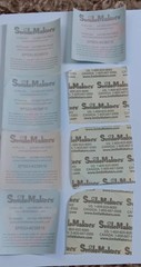 Smile Makers, Smile Stickers And 3 Glitter, Lot Of8
