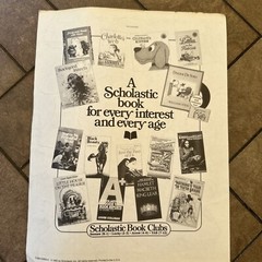 Vintage Scholastic Puppies Kittens Sticker Sheet