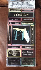 Stamping Station EXTRA LARGE FLORIDA TITLE STICKERS Very cool!