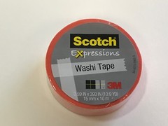 3M Scotch Expressions Decorative Washi Tape, 0.59 in x 393 in, Bubble Dots