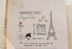 MIDNIGHT PARIS – Adorable scrapbooking sticker