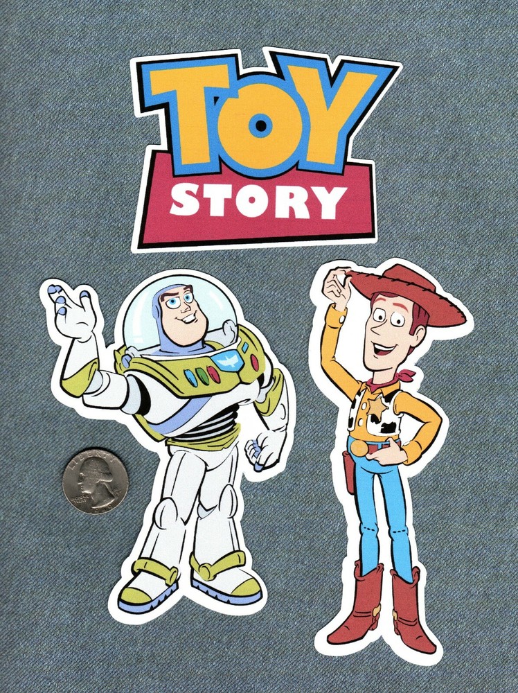 Toy Story Title – Woody & Buzz Lightyear-Disney Printed Die Cuts, 3 pcs