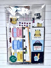 School Themed Ephemera Pack 40 Items