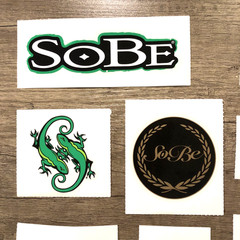 Vintage Sobe Stickers Lizard Original Decals Skateboard Motorcycle Bike Y2K 90s