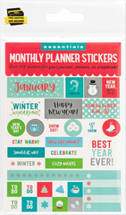 Essentials Month by Month Planner Stickers (Set of 475 Stickers) ⭐️⭐️⭐️⭐️⭐️
