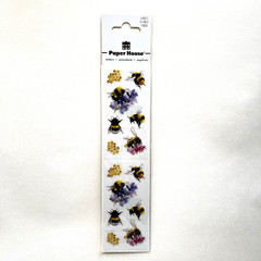 Paper House Bee Stickers Scrapbooking Junk Journals Collage