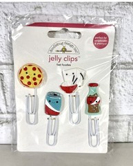 Doodlebug Design Inc. Jelly Clips – Fast Foodies Pkg Of 4 Mixed Media Crafts