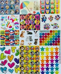 10 Sticker sheets Disney Pixar Marvel Mickey Mouse Themed Princess Super Heroes