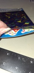 Vintage Stickers Chrome Kites Paper Magic 2 Sht 1 Pkg