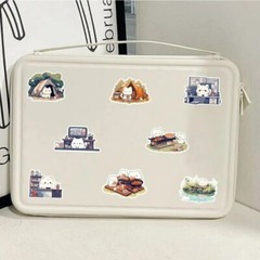 54PCS Cute Cats Kittens Cartoon Aesthetic Decal Scrapbook Phone Laptop Stickers