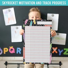 8 PCS 11×17 Inch Attendance Incentive Chart For Classroom Student Behavior