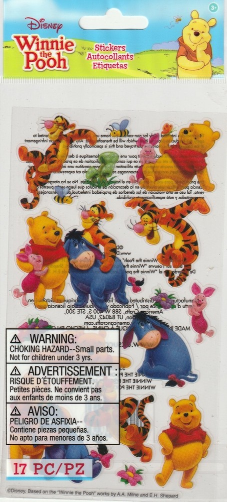Disney EK Success POOH AND FRIENDS stickers LAST ONE 86306 Fast FREE Shipping!