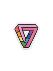 Bianca’s Designs Triangle Pride Multicolor Paper Sticker, 1 Count