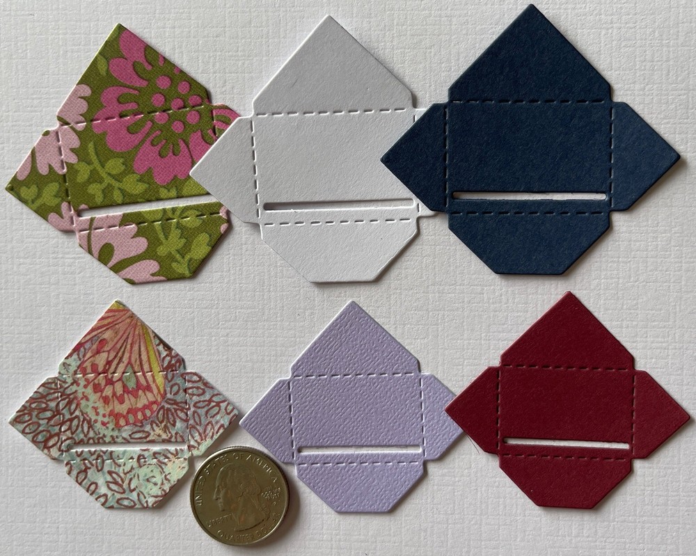 MAKE A MINI ENVELOPE Die-Cuts (6pc)Present•Christmas•Birthday •Special Occasion•
