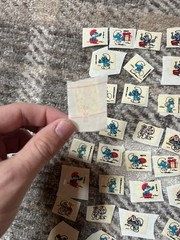 Vintage Rare Smurf Sticker LOT 1980s-1990’s Scrapbook