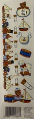 BABY BOY Colored Rub-Ons(3″x 9″) Royal & Langnickel•Toys•Diaper Pin•Teddy Bear•