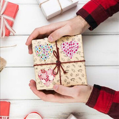 500Pcs Heart Stickers 1In Valentines Day Love Stickers Heart Shaped Sticker for